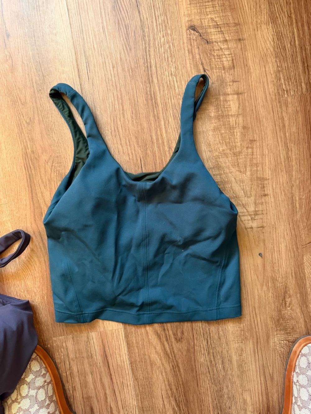 Lululemon Glow Up Tank in Indochine Blue – Size 10 💙 Medium Support B/C Cup